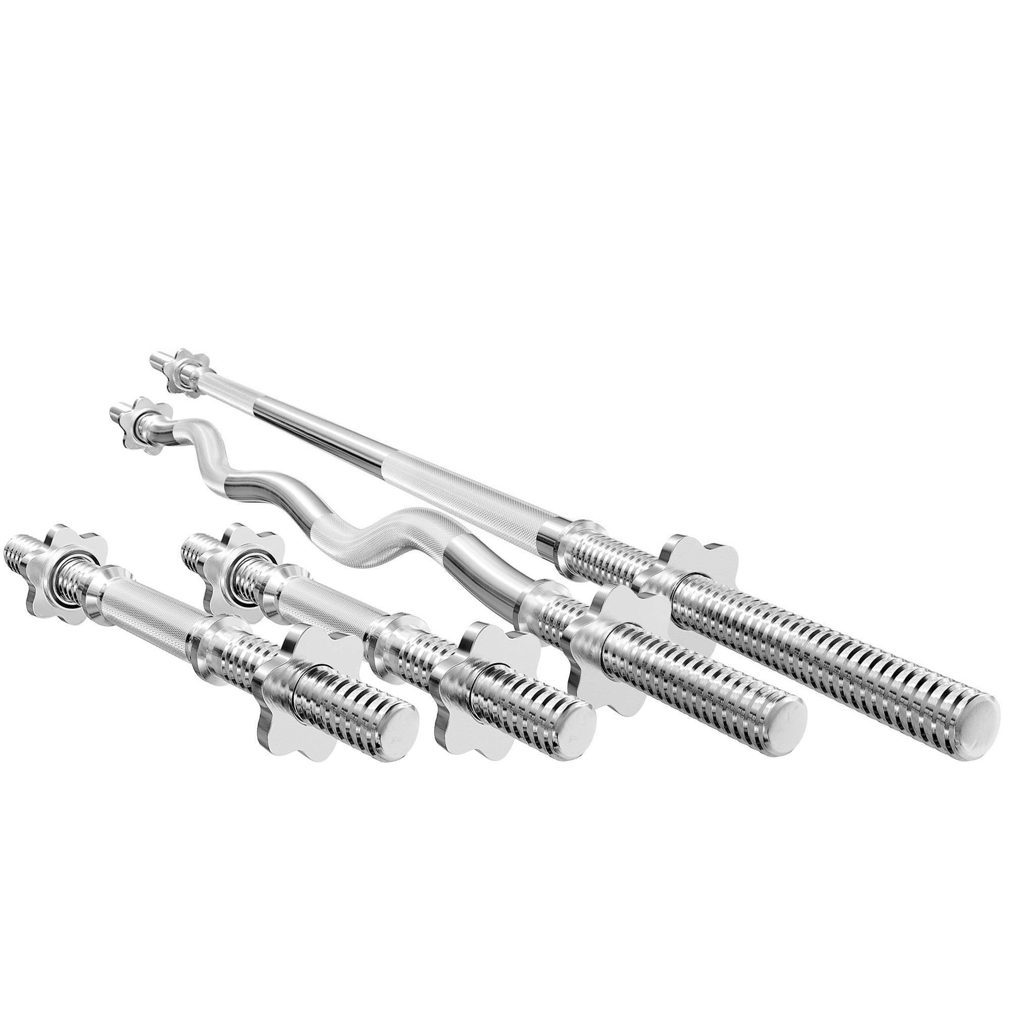Állítsa be az OLI1 | Súlyzórúd 180 cm + göndörrúd 120 cm + 2x súlyzórúd 40 cm 30 mm - Marbo Sport