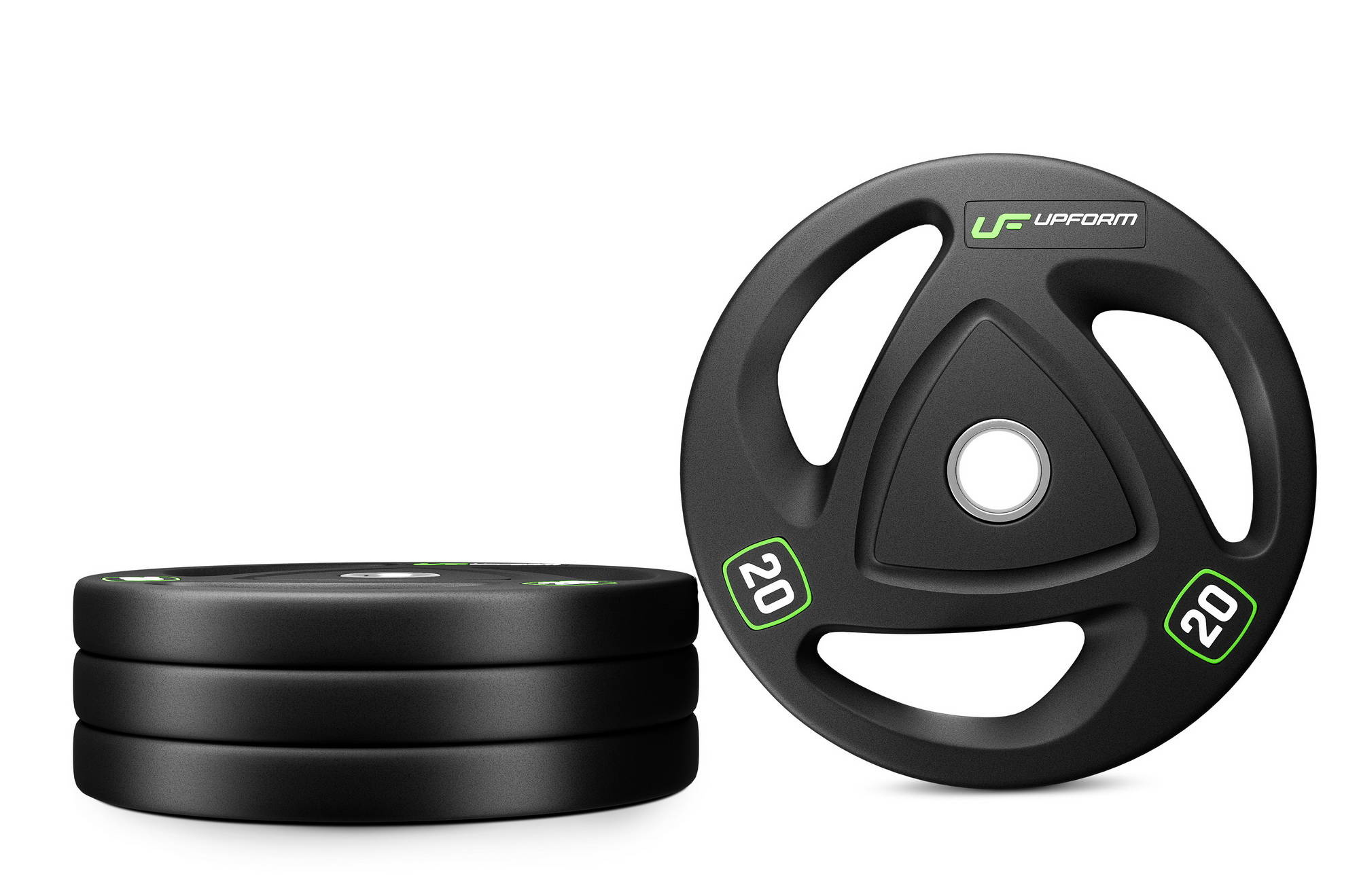 Rubber olympic weight plate HQ 20 kg UpForm