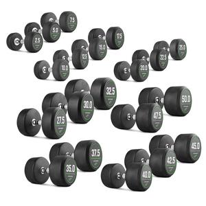 Zestaw hantli stałych gumowanych 2,5-25kg (skok co 2,5kg) 275kg - UpForm