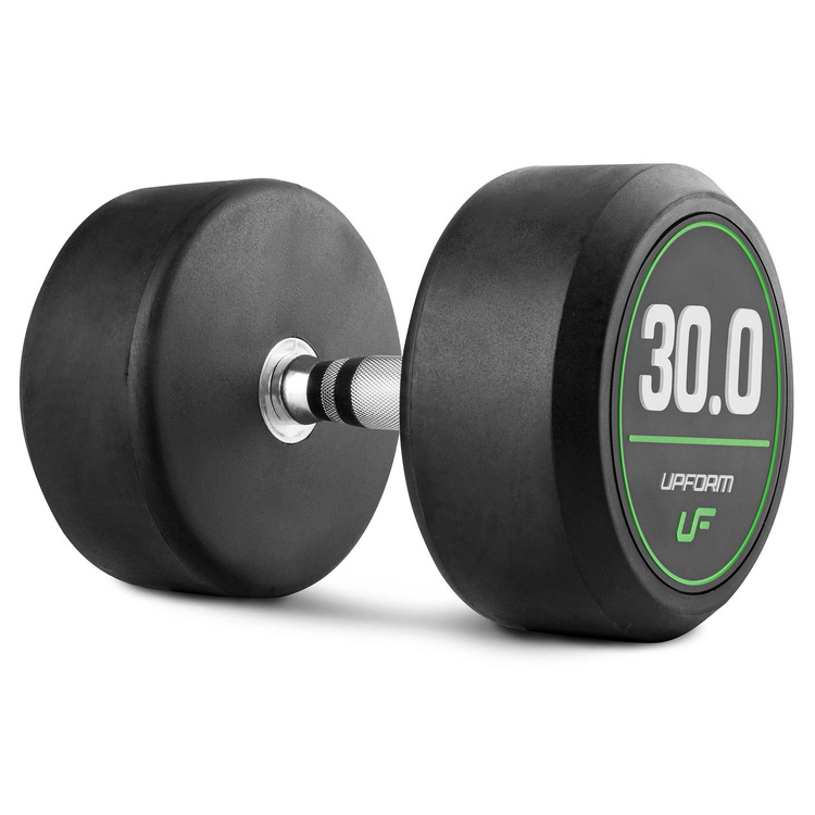 Zestaw hantli gumowanych HQ 2,5-25 kg ze stojakiem MF-S002 - SmartGym Fitness Accessories