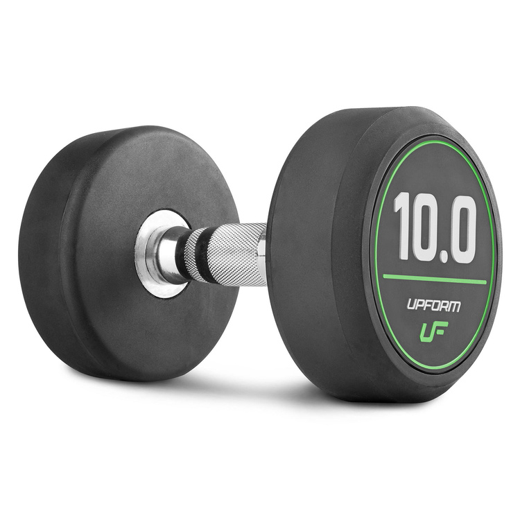 Zestaw hantli gumowanych HQ 2,5-25 kg ze stojakiem MF-S002 - SmartGym Fitness Accessories