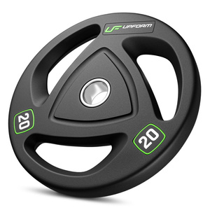 Poids olympique avec revêtement de caoutchouc HQ 20 kg - UpForm