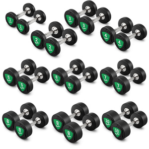 Sada polyuretánových činiek 1-10 kg (v krokoch po 1 kg) 110 kg a stojan na činky UR-S005 - UpForm
