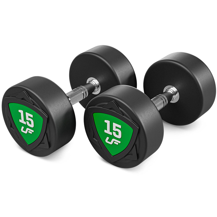 Set polyurethaan halters 2,5-25kg (stappen van 2,5 kg) 275 kg - UpForm