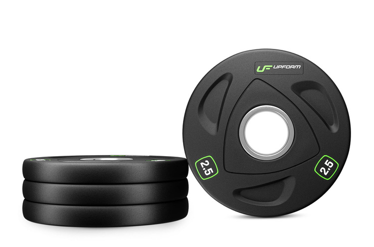 Disco olímpico de goma HQ 2,5 kg - UpForm