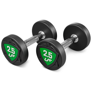 Set di manubri in poliuretano 2,5-25kg (incrementi di 2,5 kg) 275 kg - UpForm