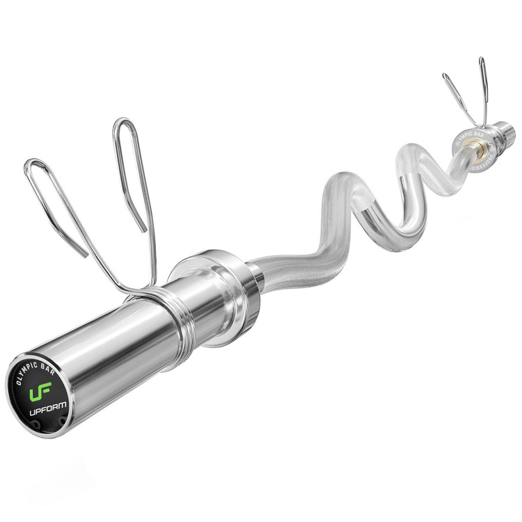 Olympische SZ-Hantelstange (stark gebogen) 120 cm UF-G120ML-OLI-CH – UpForm