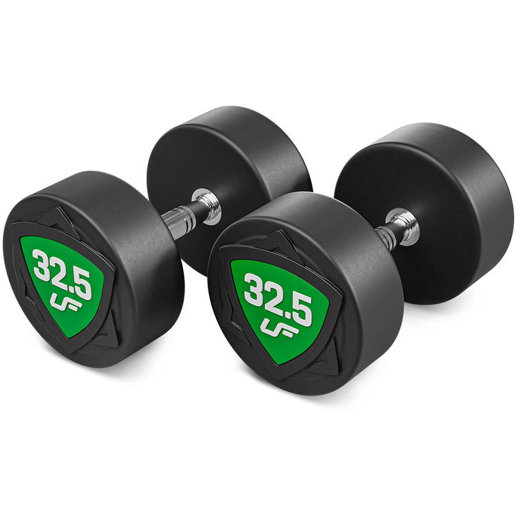 Set de gantere din poliuretan 27,5-37,5kg (creșteri de 2,5 kg) 325 kg - UpForm