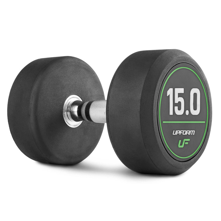 Zestaw hantli gumowanych HQ 2,5-25 kg ze stojakiem MF-S002 - SmartGym Fitness Accessories
