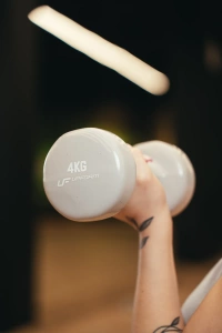 Vinyl dumbbell 4 kg - UpForm