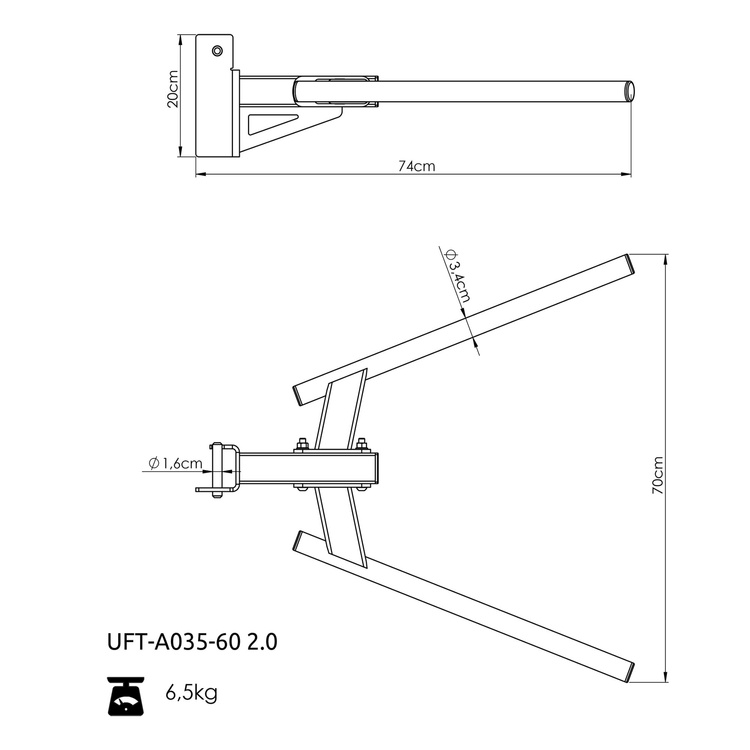 Dip Bar 60x60 UFT-A035 2.0 - UpForm