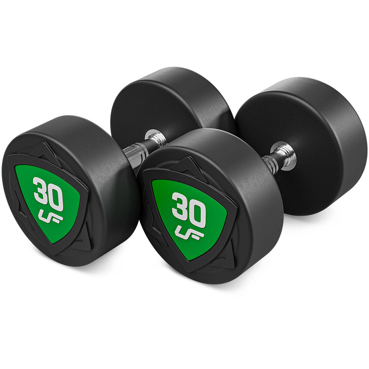 Poliuretán súlyzókészlet 27,5-37,5kg (2,5 kg-os lépésekben) 325 kg - UpForm