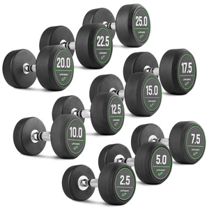Rubber dumbbell set 2,5-25kg  275kg