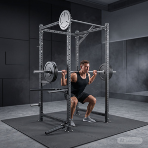 Power Rack Cage COMPACT UFT-RIG-10 with accessories - UpForm