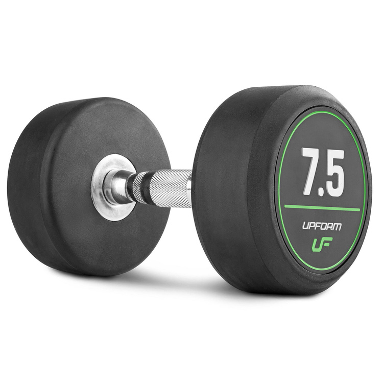 Zestaw hantli gumowanych HQ 2,5-25 kg ze stojakiem MF-S002 - SmartGym Fitness Accessories