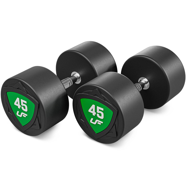 Set of polyurethane dumbbells 40-50 kg (increments of 2.5 kg) 450 kg – UpForm