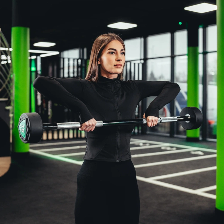Set of straight polyurethane barbells 10-55 kg (5 kg increments) 325 kg – UpForm