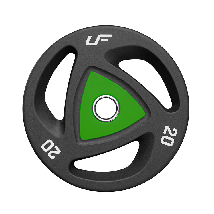 Poids olympique en polyuréthane 20 kg - UpForm