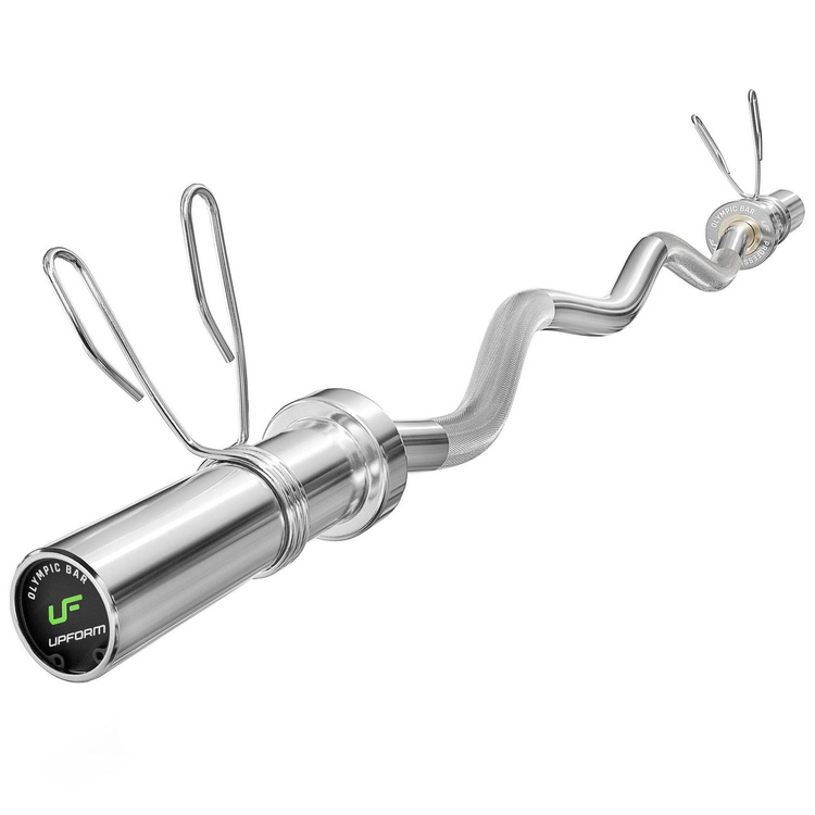 Barra Olimpionica curl 120 cm UF-G120L-OLI-CH - UpForm
