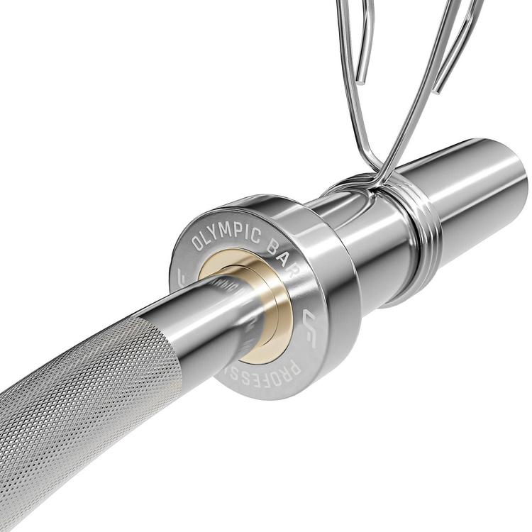 Halteră olimpică (puternic curbată) 120 cm UF-G120ML-OLI-CH - UpForm