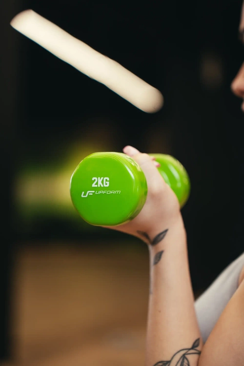 Vinyl dumbbell 2 kg - UpForm
