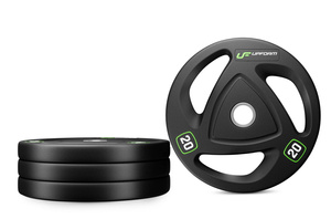 Poids olympique avec revêtement de caoutchouc HQ 20 kg - UpForm