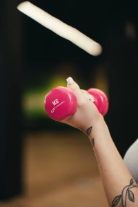 Vinyl dumbbell 1 kg - UpForm