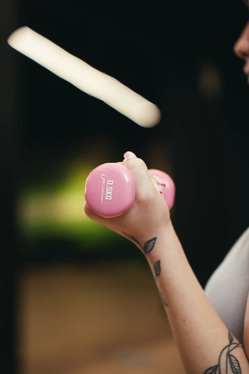 Vinyl dumbbell 0,5 kg - UpForm