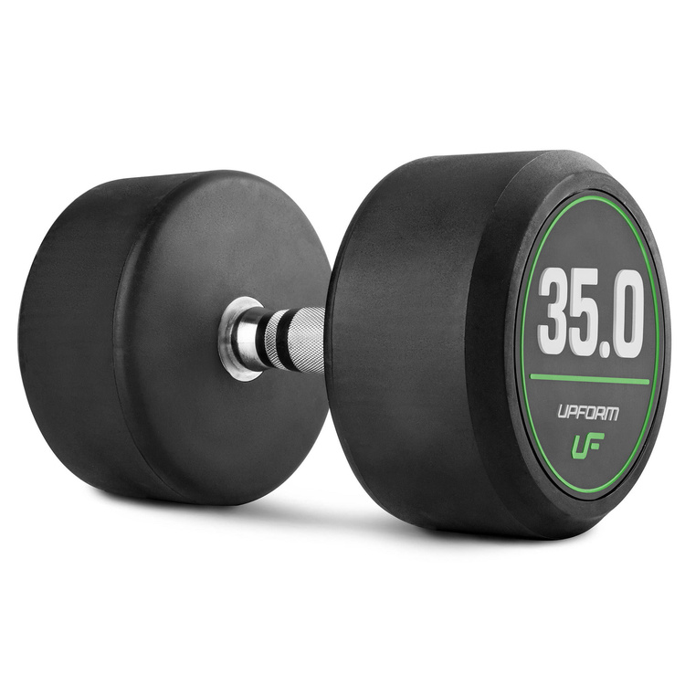 Zestaw hantli stałych gumowanych 2,5-25kg (skok co 2,5kg) 275kg - UpForm