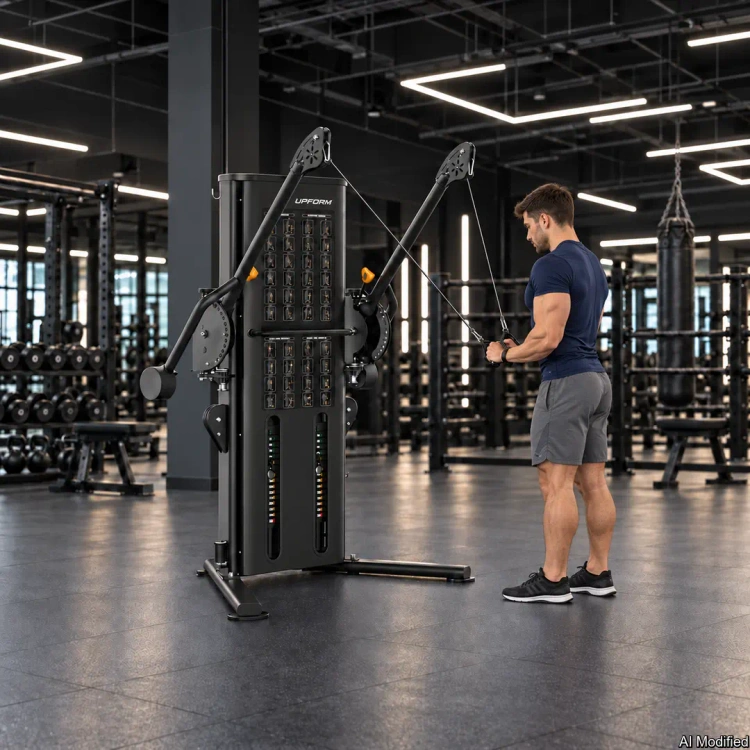 Dual Stack Functional Trainer with 2 x 80 kg weight stack Elite URQ-302 – UpForm
