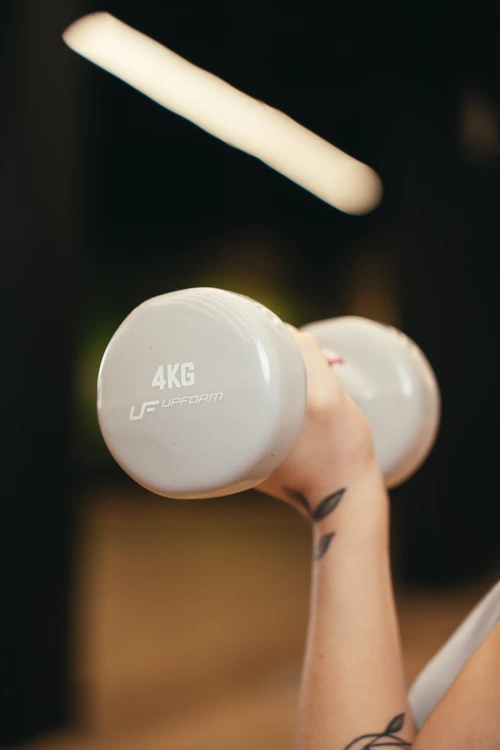 Vinylová jednoruční činka 4 kg – UpForm