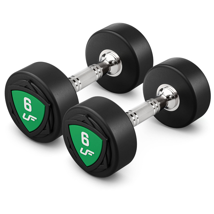 Sada polyuretánových činiek 1-10 kg (v krokoch po 1 kg) 110 kg a stojan na činky UR-S005 - UpForm