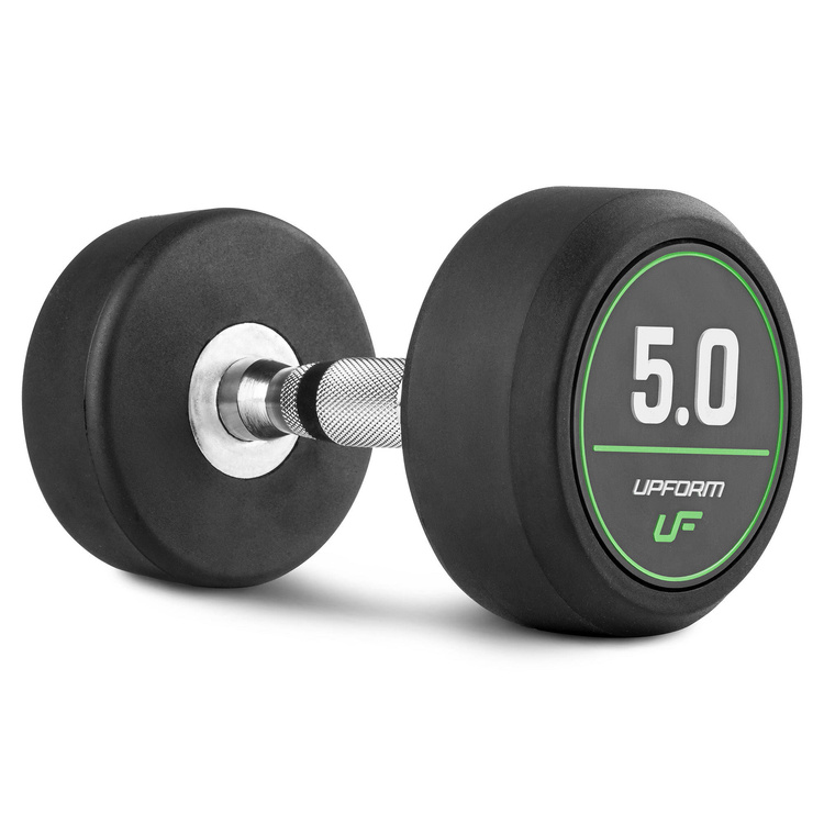 Zestaw hantli stałych gumowanych 2,5-50 kg (skok co 2,5kg) 1050 kg - UpForm