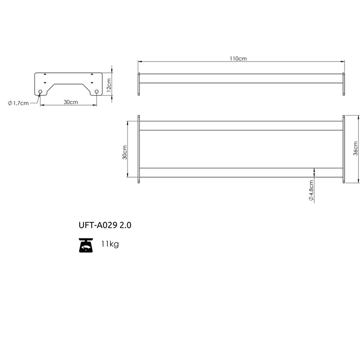 Suport pentru bile UFT-A029 2.0 - UpForm