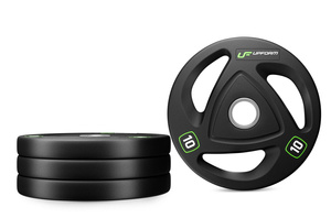 Olympische Gewichtsscheibe Gummiert HQ 10 kg - UpForm