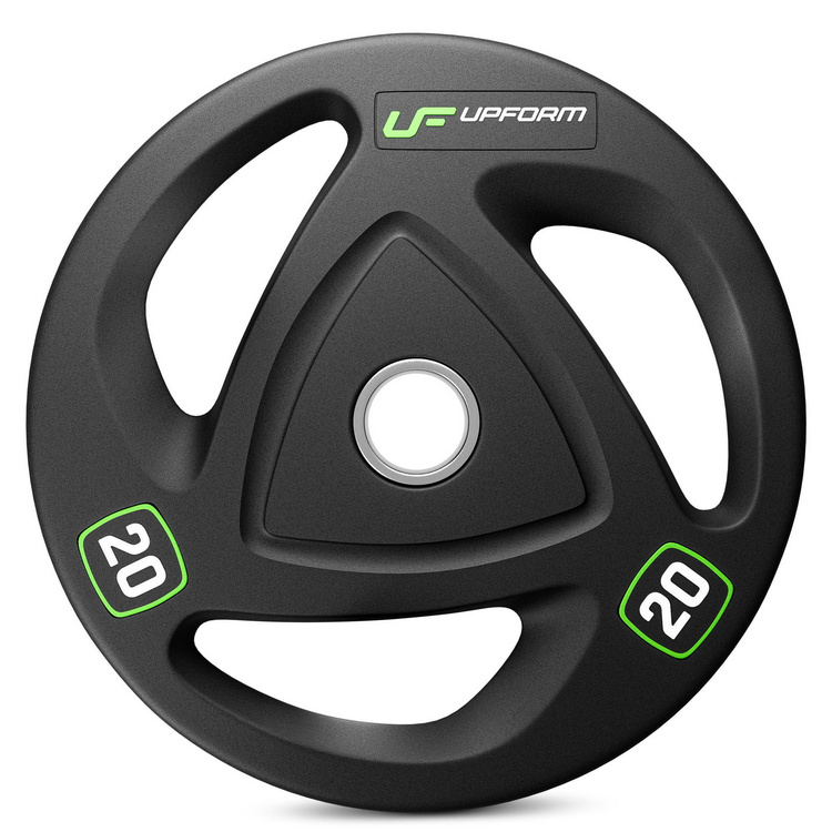 Olympische Gewichtsscheibe Gummiert HQ 20 kg - UpForm