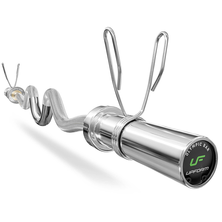 Olympische SZ-Hantelstange (stark gebogen) 120 cm UF-G120ML-OLI-CH – UpForm