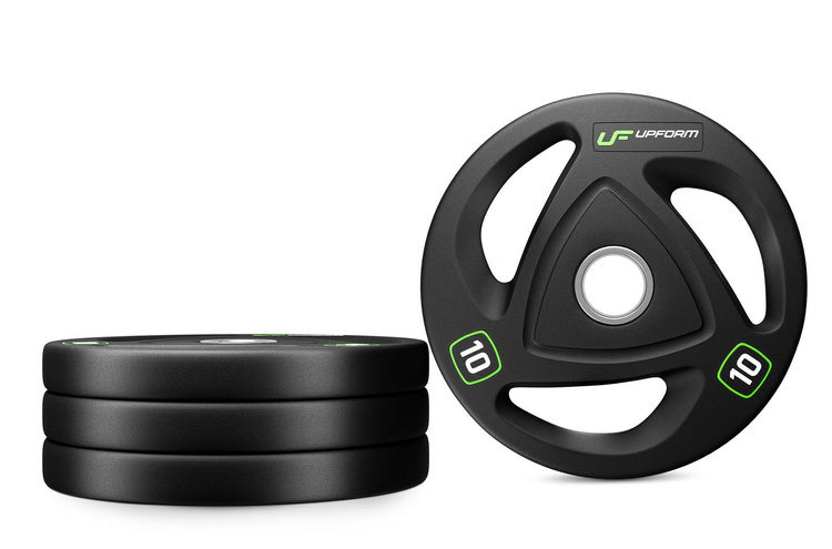 Rubber-Coated Olympic Weight Plate HQ 10 kg - UpForm