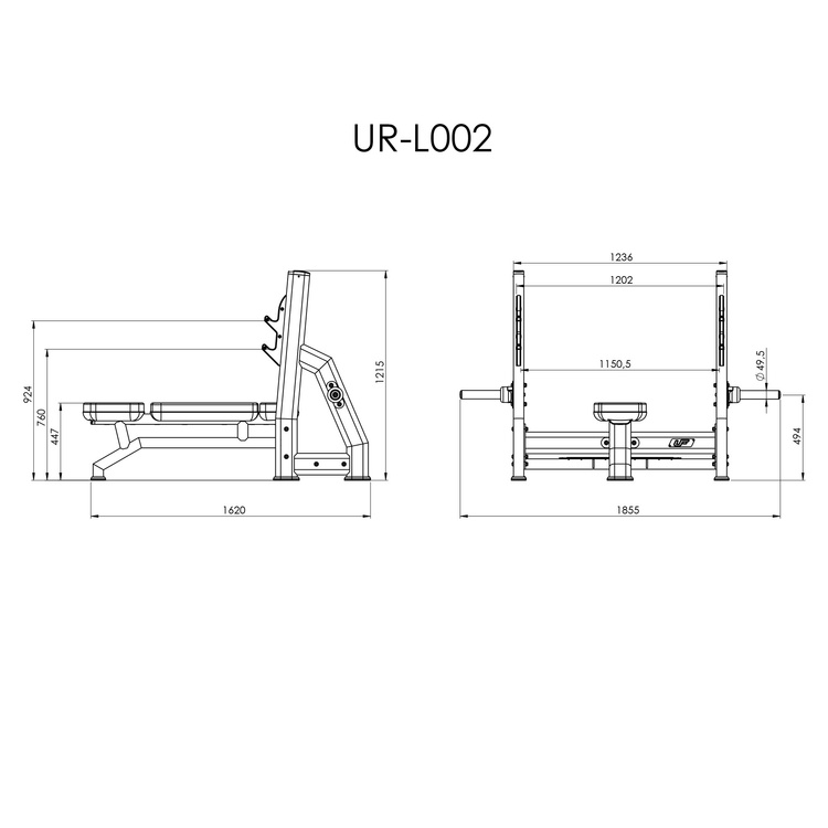 Olympia panca piana UR-L002 - UpForm